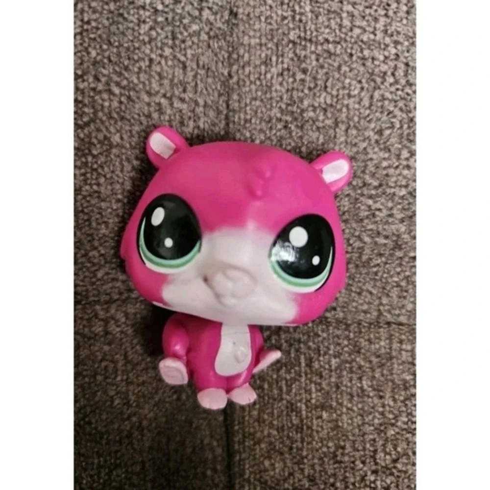 Hasbro Littlest Pet Shop (LPS) Series 4 Thirsty Pets Hamster, number #4-176‎